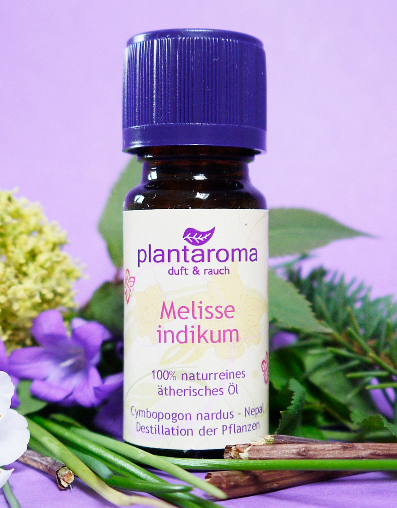 Melisse indikum, 100 % naturreines ätherisches Öl
