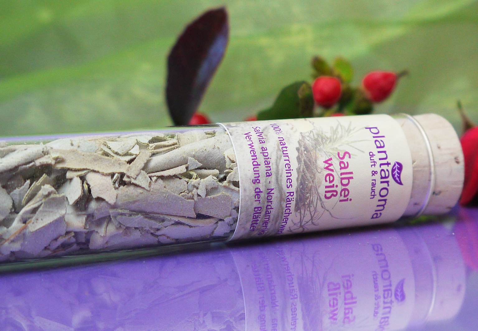 Salbei weiß, 100 % naturreines Räucherwerk