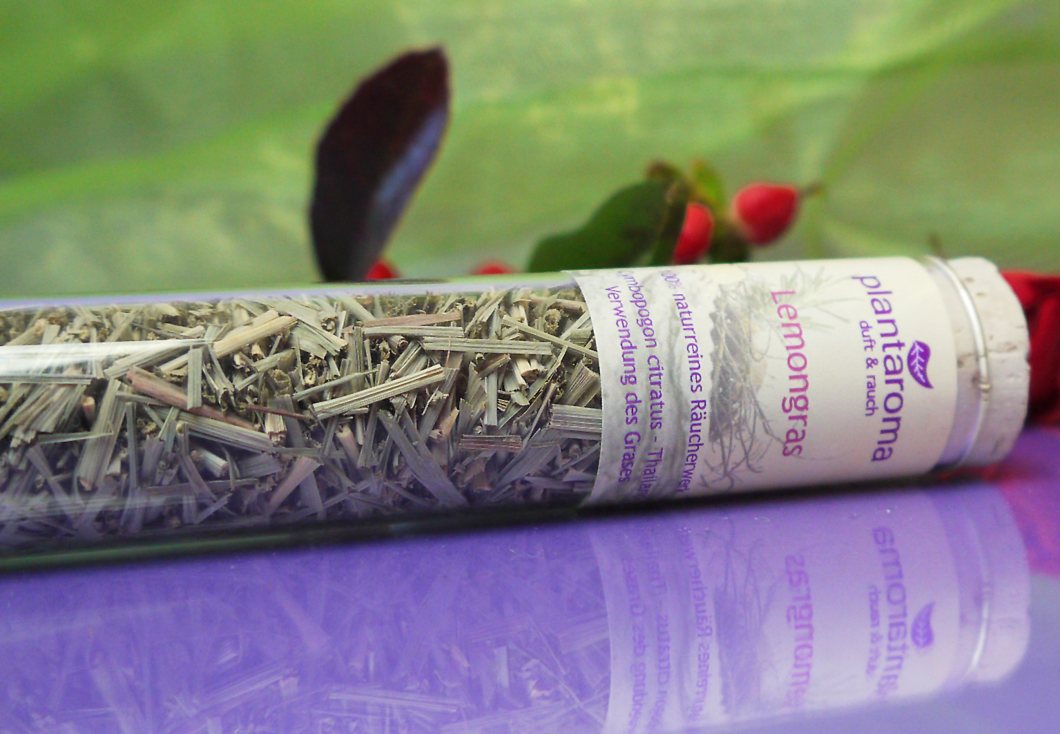 Lemongrass, 100 % naturreines Räucherwerk