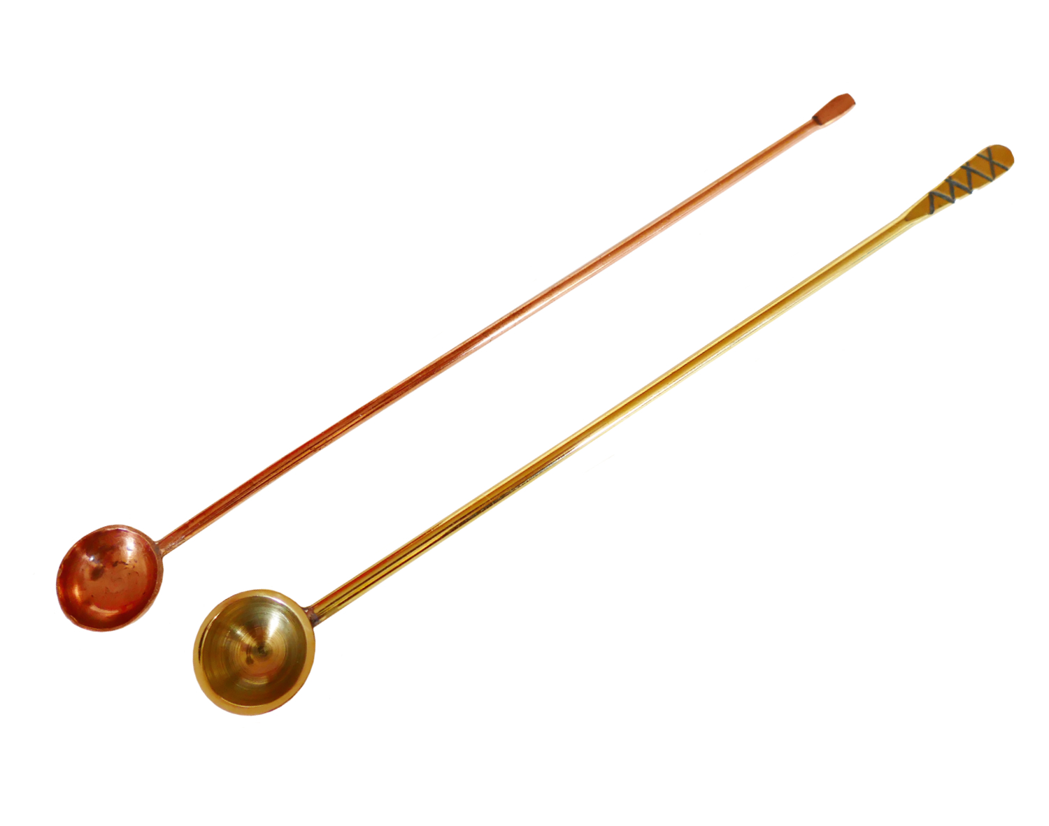 Räucherlöffel Messing