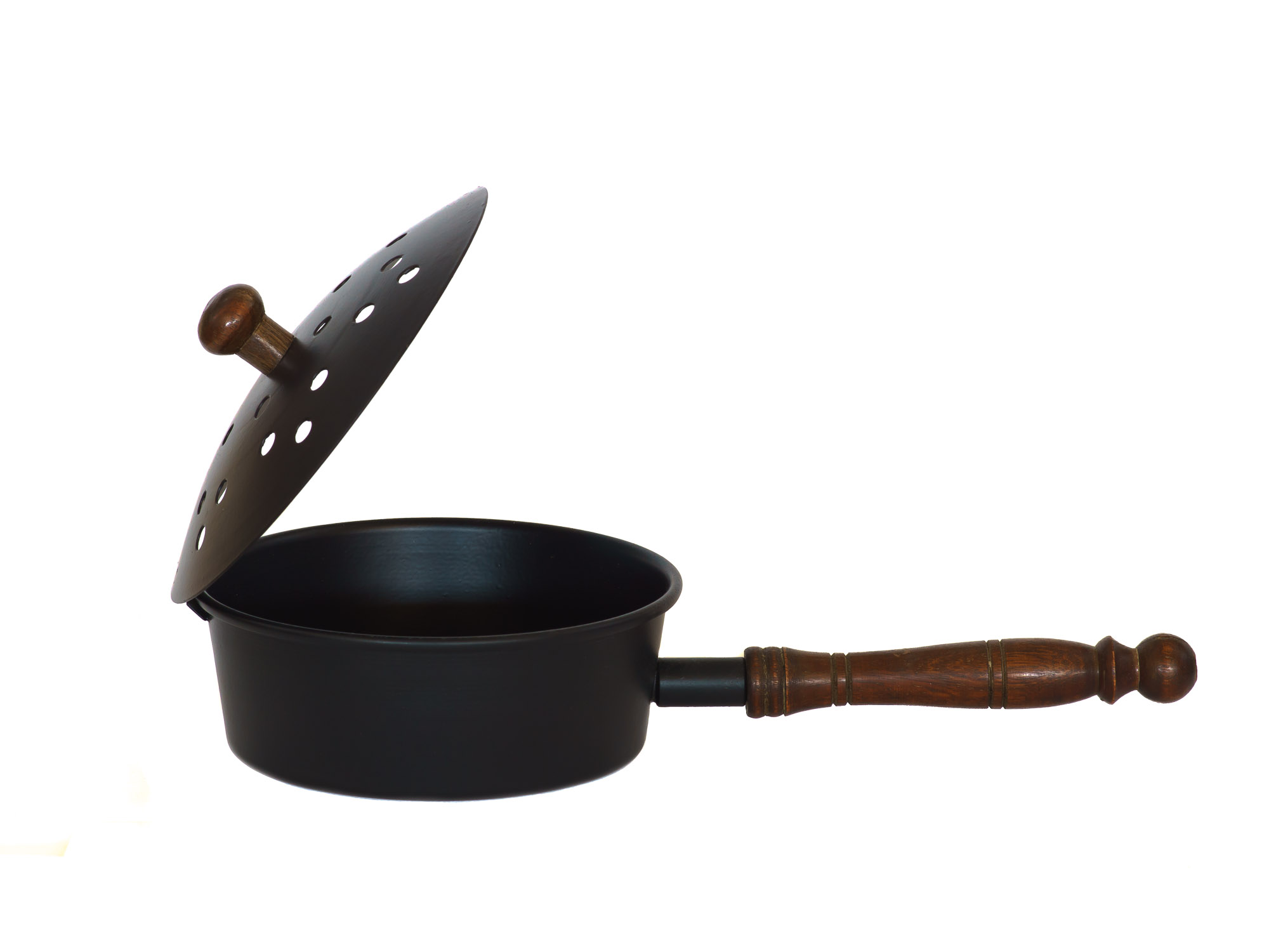 Räucherpfanne Sultan, Metall, schwarz