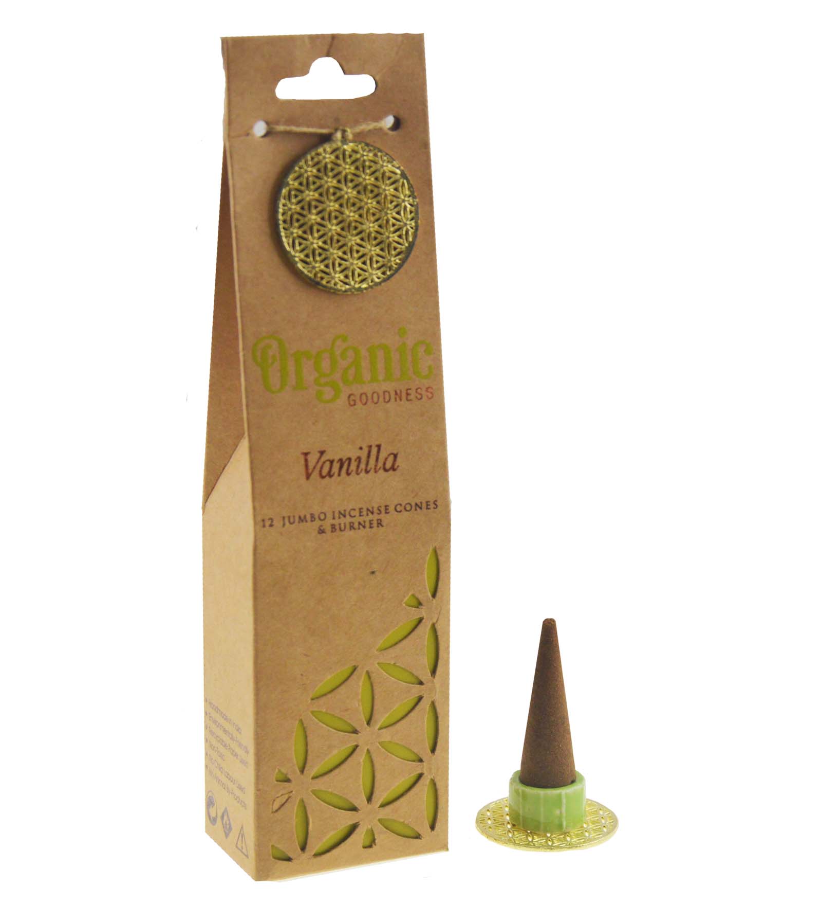 Vanille - Organic Goodness Räucherkegel