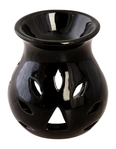 Venla schwarz, Aromalampe - Duftlampe