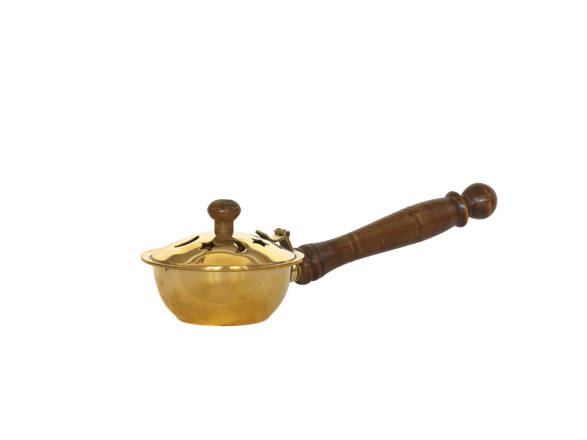 Räucherpfanne Dschidda, Messing