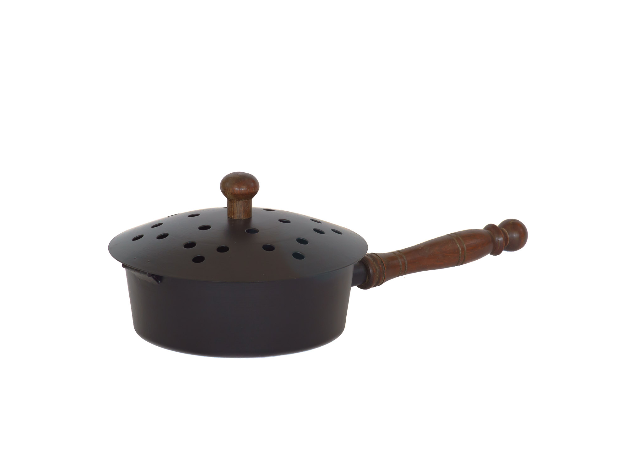 Räucherpfanne Sultan, Metall, schwarz