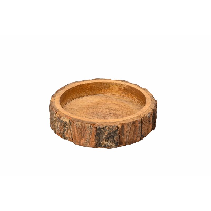 Teller aus Mangoholz