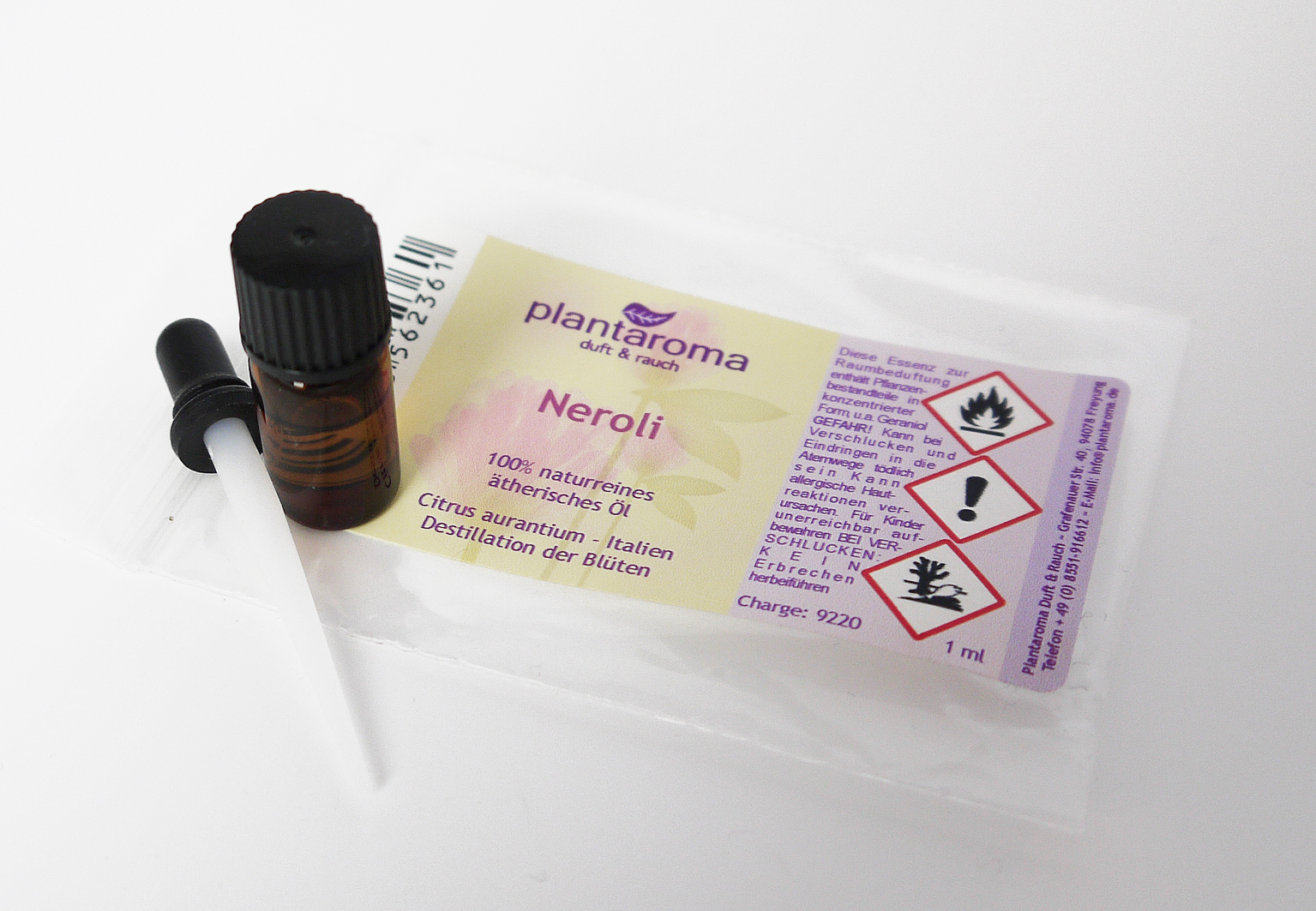 Neroli, 100 % naturreines ätherisches Öl