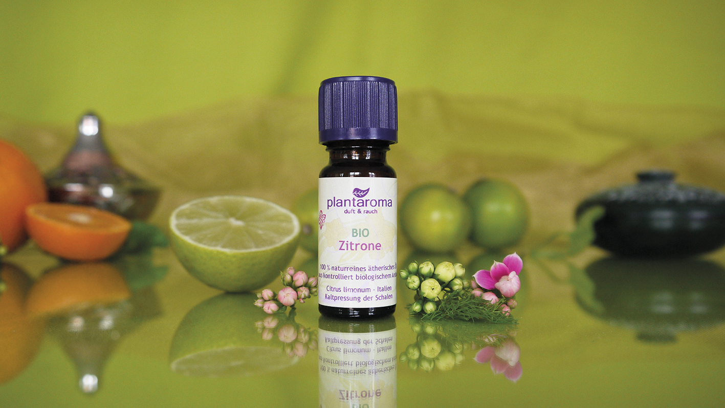 Zitrone BIO, 100 % naturreines ätherisches Öl
