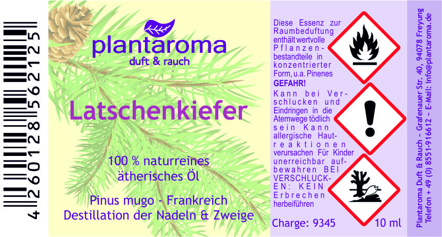 Latschenkiefer, 100 % naturreines ätherisches Öl