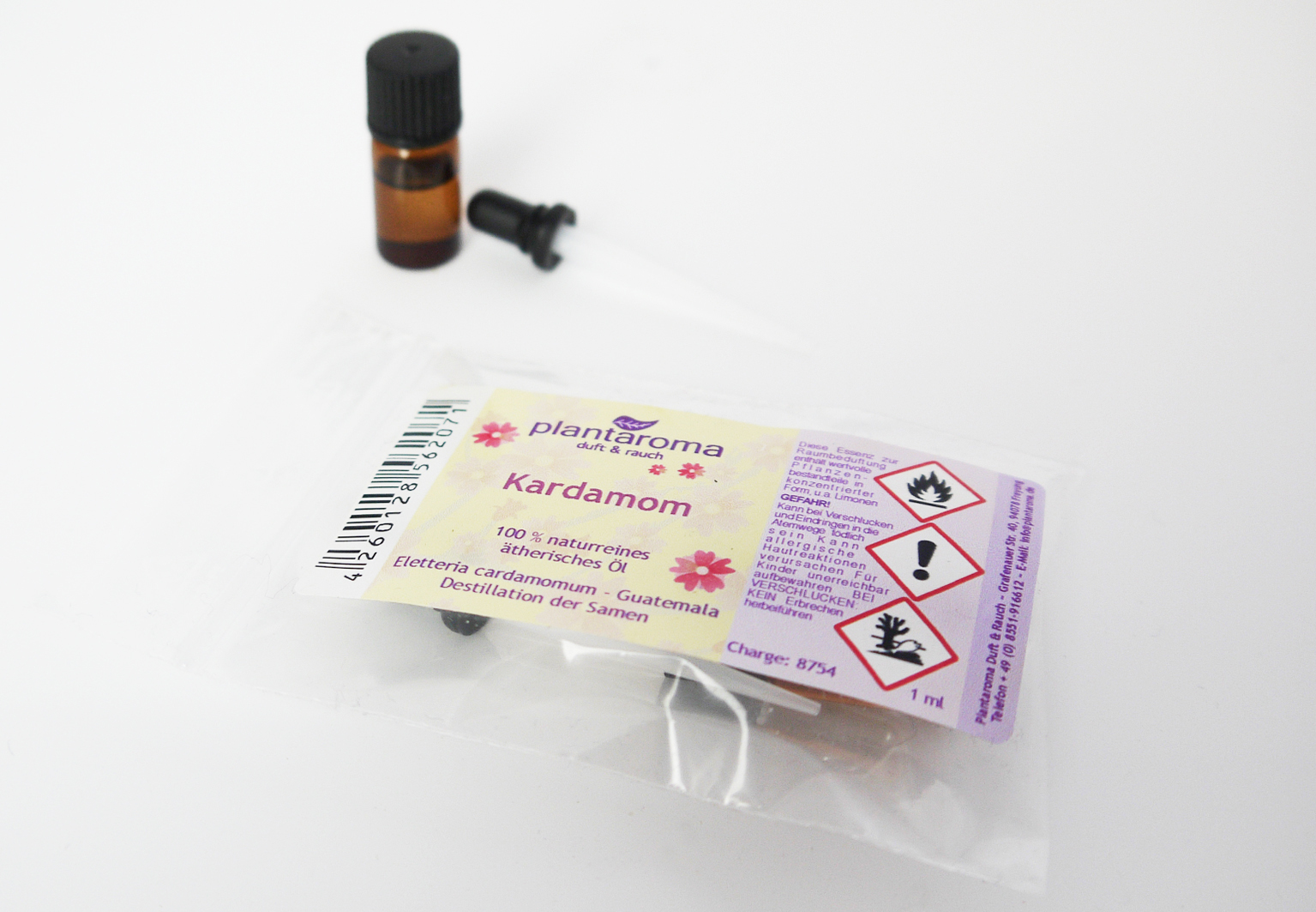 Kardamom, 100 % naturreines ätherisches Öl
