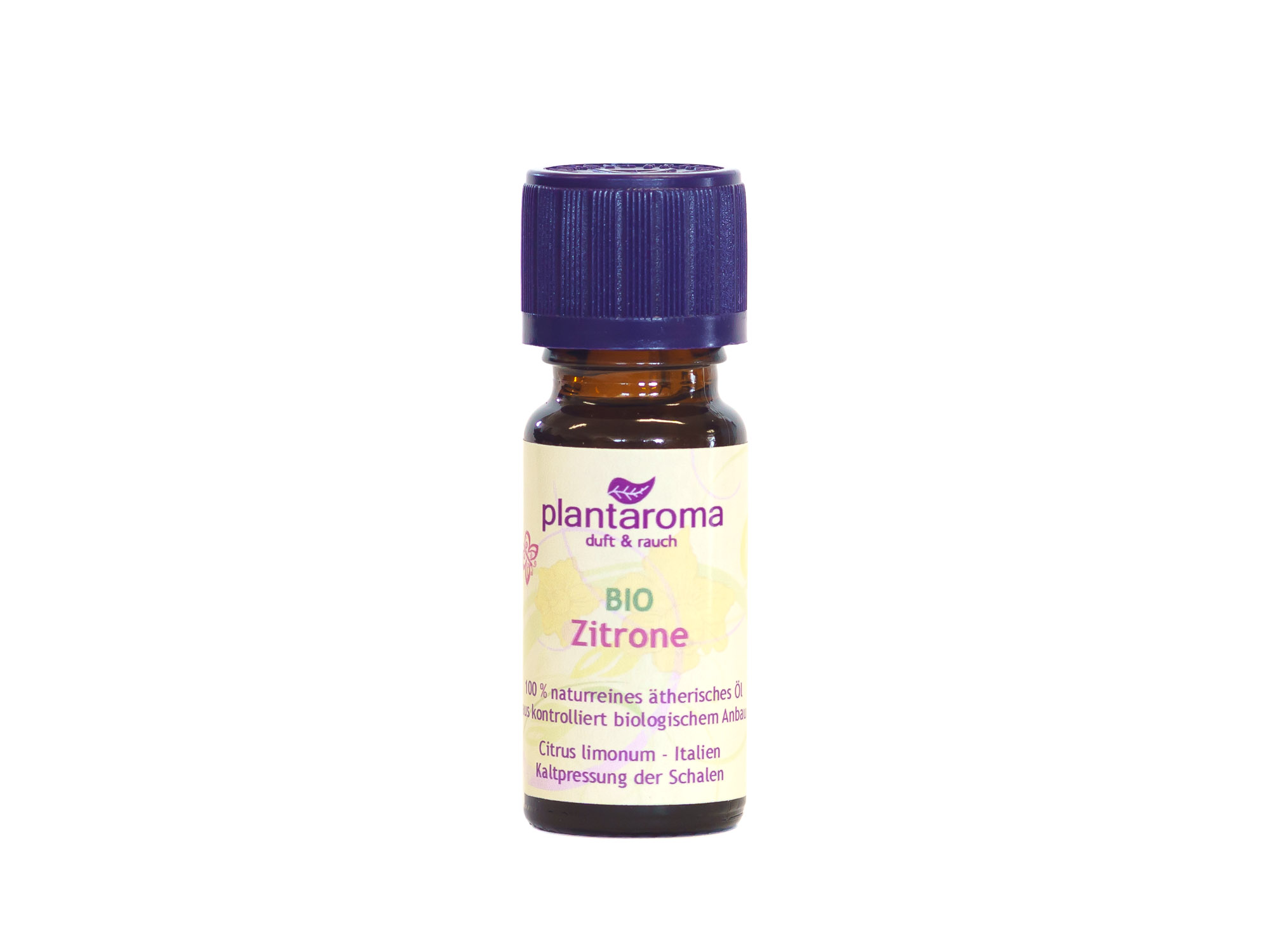 Zitrone BIO, 100 % naturreines ätherisches Öl