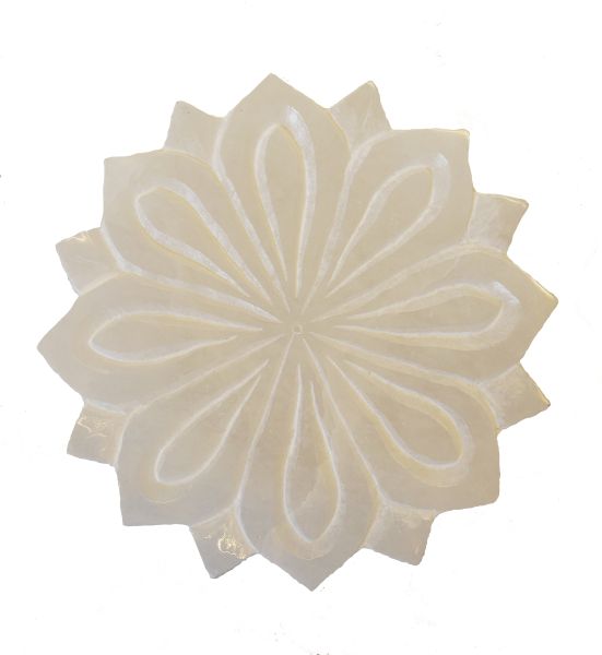 White Lotus, Stäbchenhalter aus Alabaster