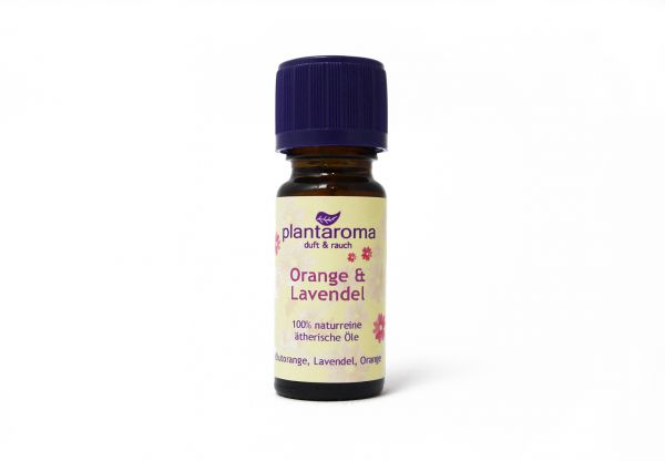Orange & Lavendel, Lieblingsmischung, 100 % naturreine ätherische Öle